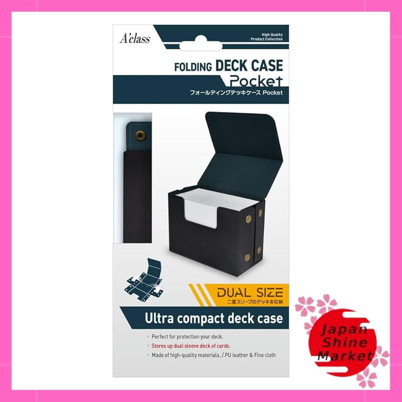 Aklas Folding Deck Case Pocket Dual Size (for double sleeves) | Shopee ...