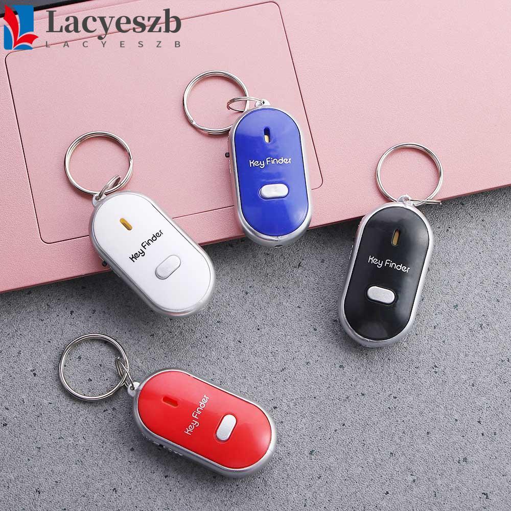 LACYESZB Keyfinder Beeping Key Locator Light Torch Keychain Smart Anti ...