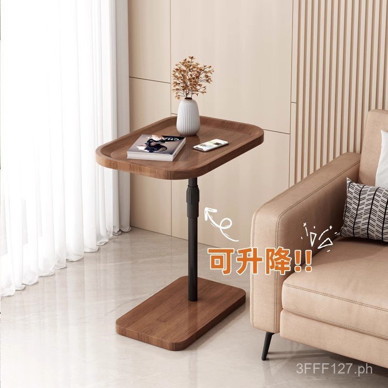 Sofa Side Table Movable Coffee Table Storage Rack Living Room Home Use ...