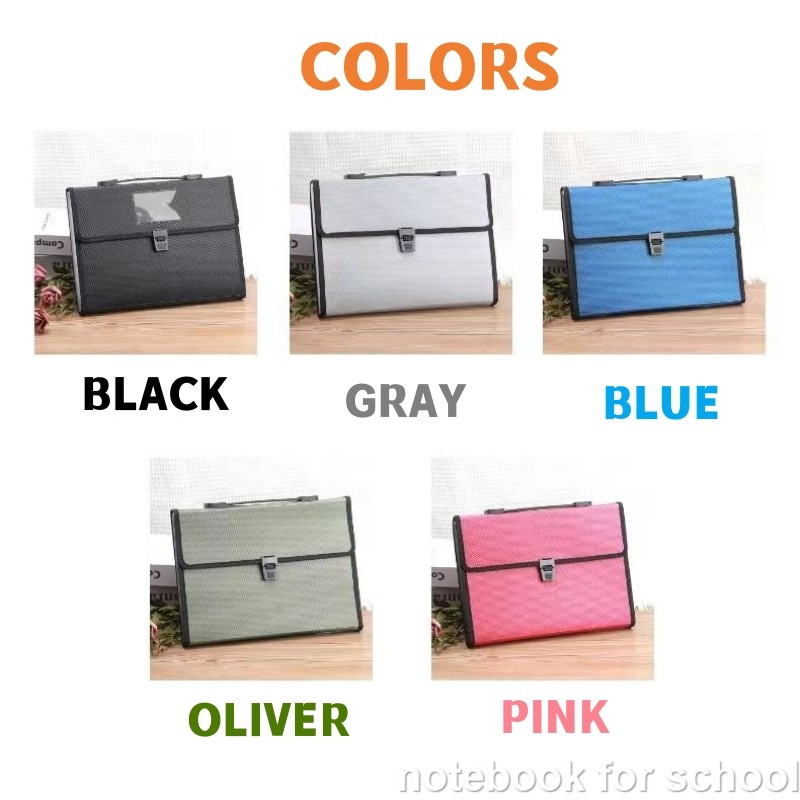 A4 Expanding File Folder Bag 13 Pockets Envelope Document Storage ...