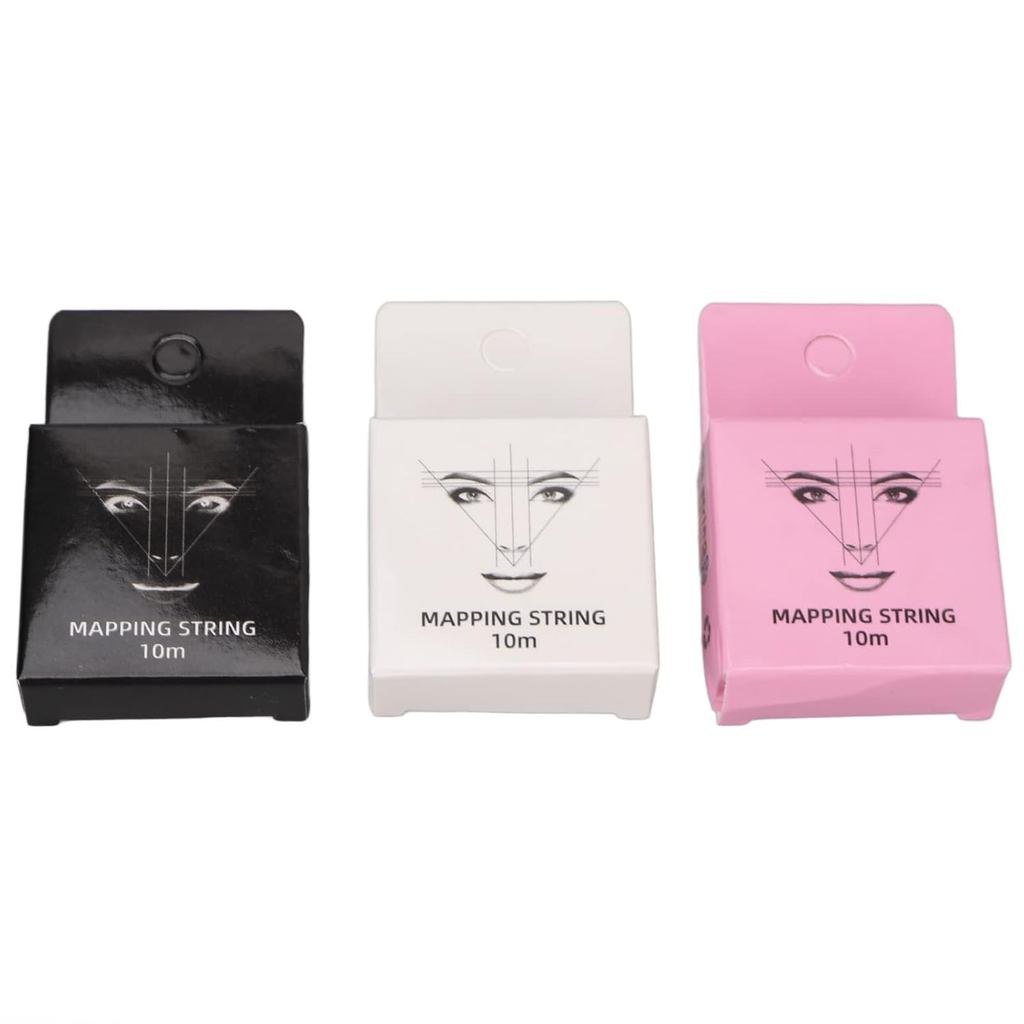 3pcs 32.8ft Microblading String for Brow Mapping Eyebrow Mapping String ...