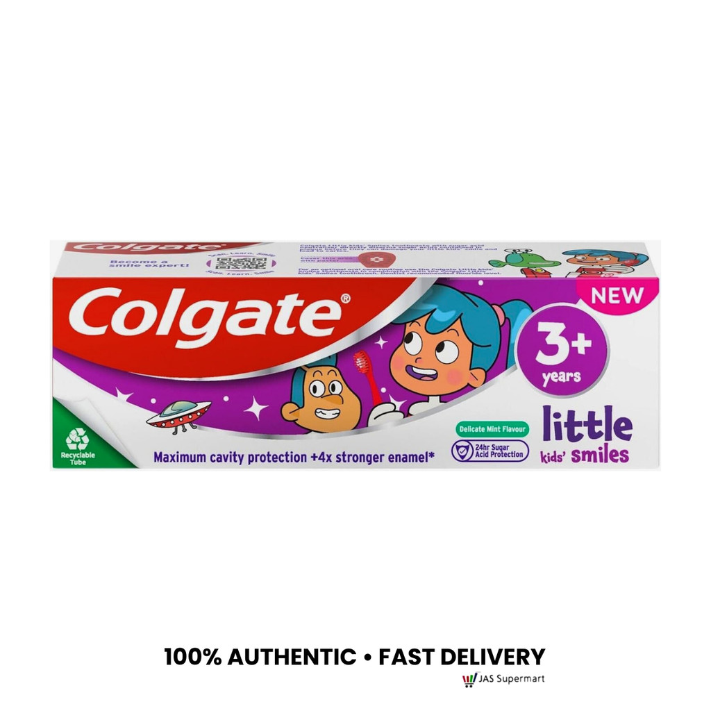 Colgate Kids Toothpaste 50ml 3 to 5 Years Fluoride Cavity Protection ...