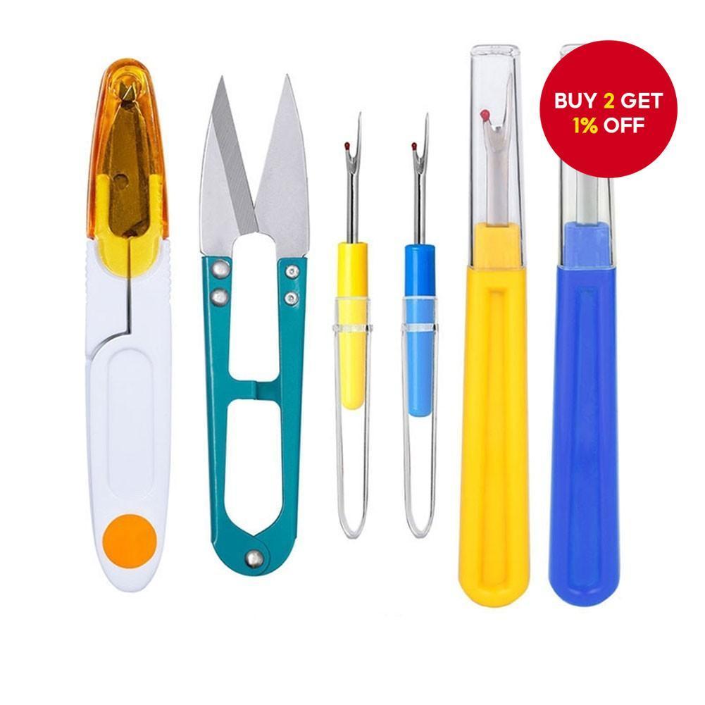 Sewing Seam Ripper Set ABC Thread Cutter for Seam Removal Full Set ...