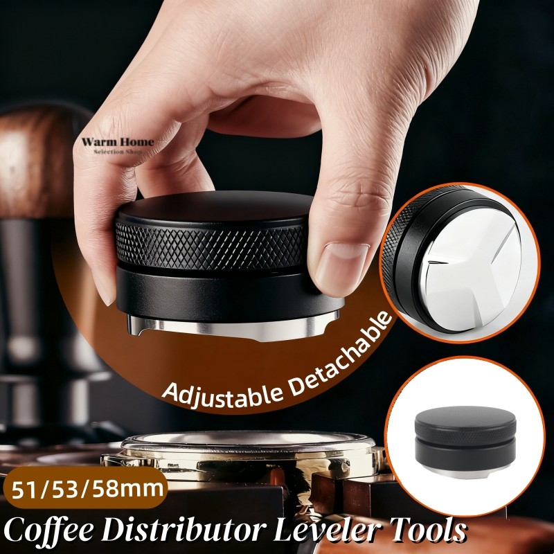 Espresso Coffee Distributor Leveler Tools 51/53/58MM 3 Angled ...