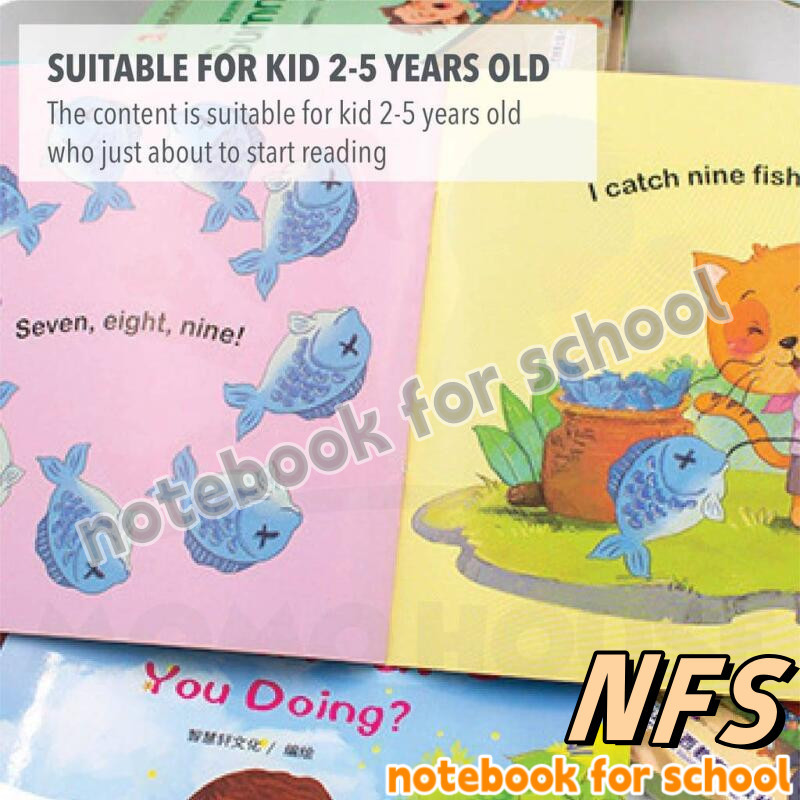 NFS Kid's Learning English Book Story Book Various Children Early ...