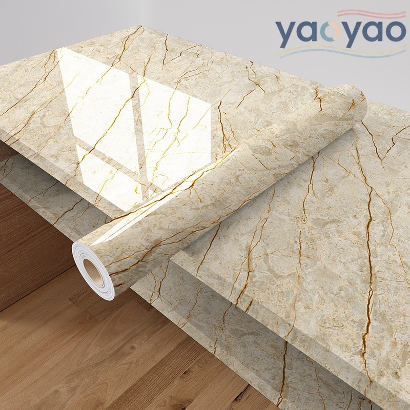 Marble Kitchen Stickers – Oil-Proof Waterproof and Heat-Resistant for ...