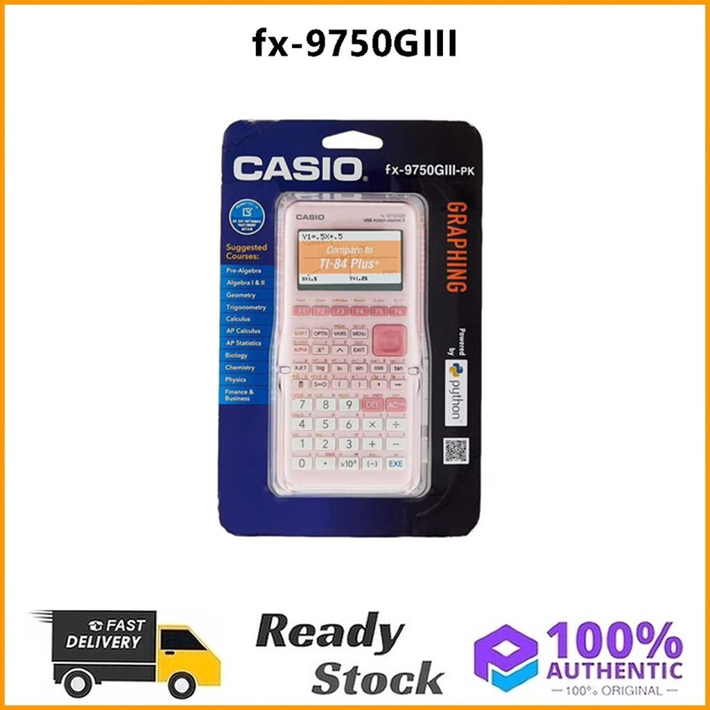 Original Casio FX9750GIIIPK USB Power Graphing Calculators | Shopee ...