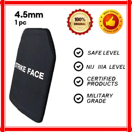 【COD】2.33mm-6.2mm Level IIIA NIJ Bulletproof Plate Ballistic Panel ...