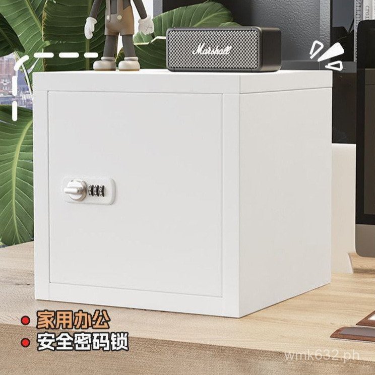 Storage Office Small Desktop Locker with Password for Dormitory Iron ...