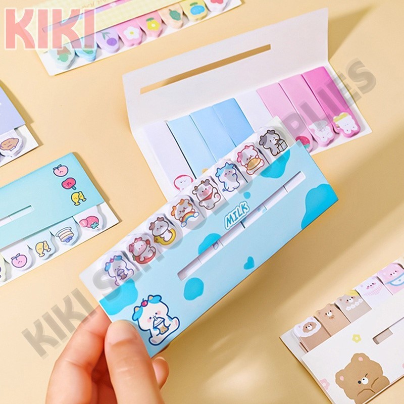 KK 120 Sheets Cute Cartoon Animal Sticky Notes Memo Label Sticker ...