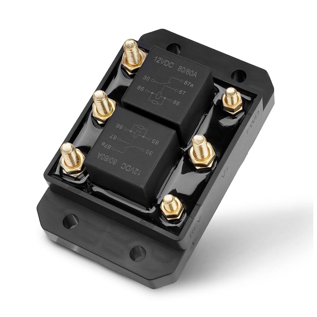 Forward and Reverse Relay Module 12V 60A/80A Compatible with Tarp Motor ...
