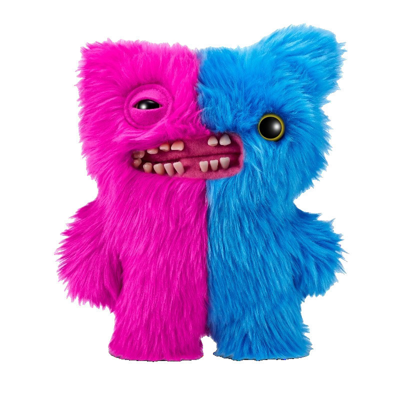 Fuggler Cute Tooth Monster Double Color Series Plush Toy Ugly Cute ...