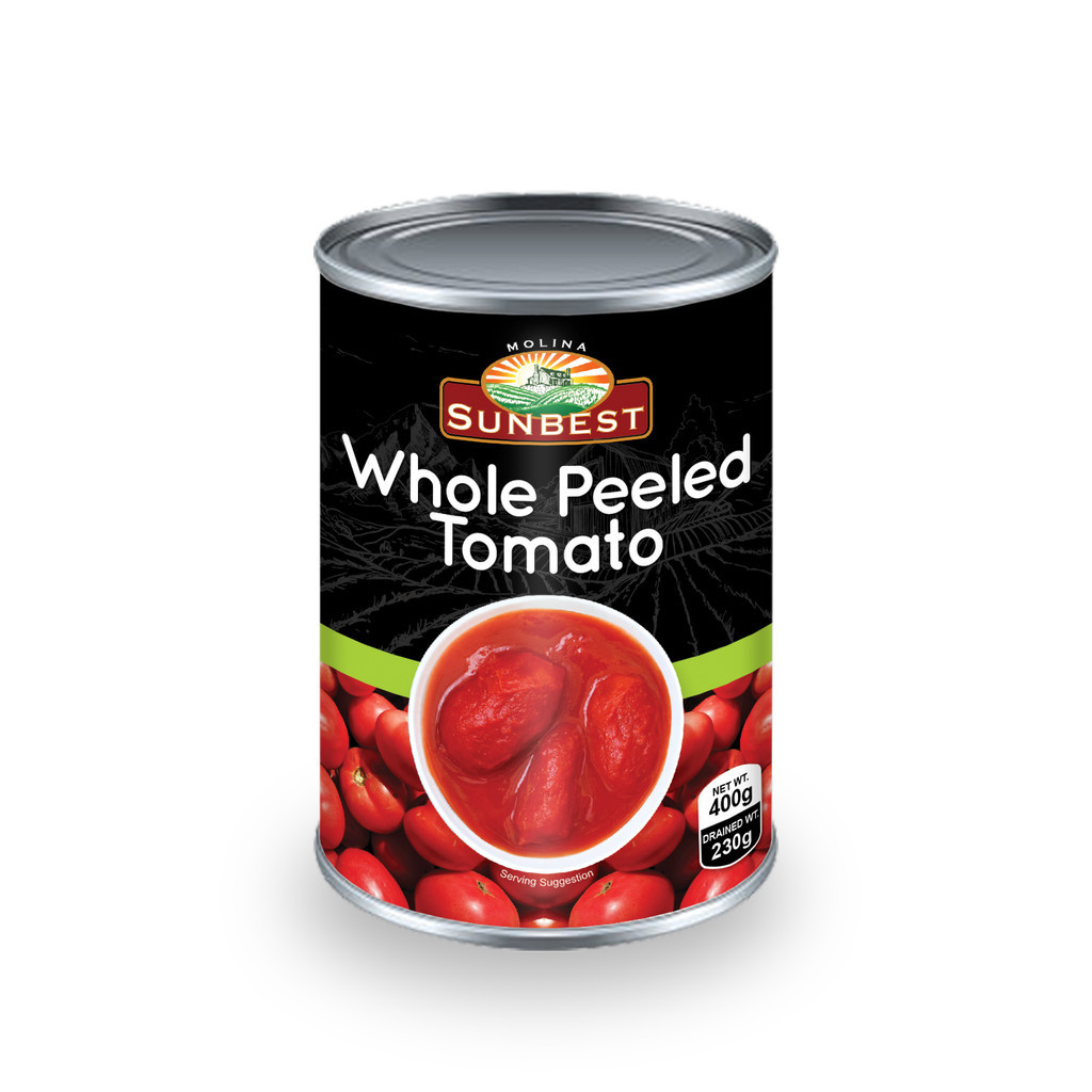 Sunbest Whole Peeled Tomato 400g | Shopee Philippines