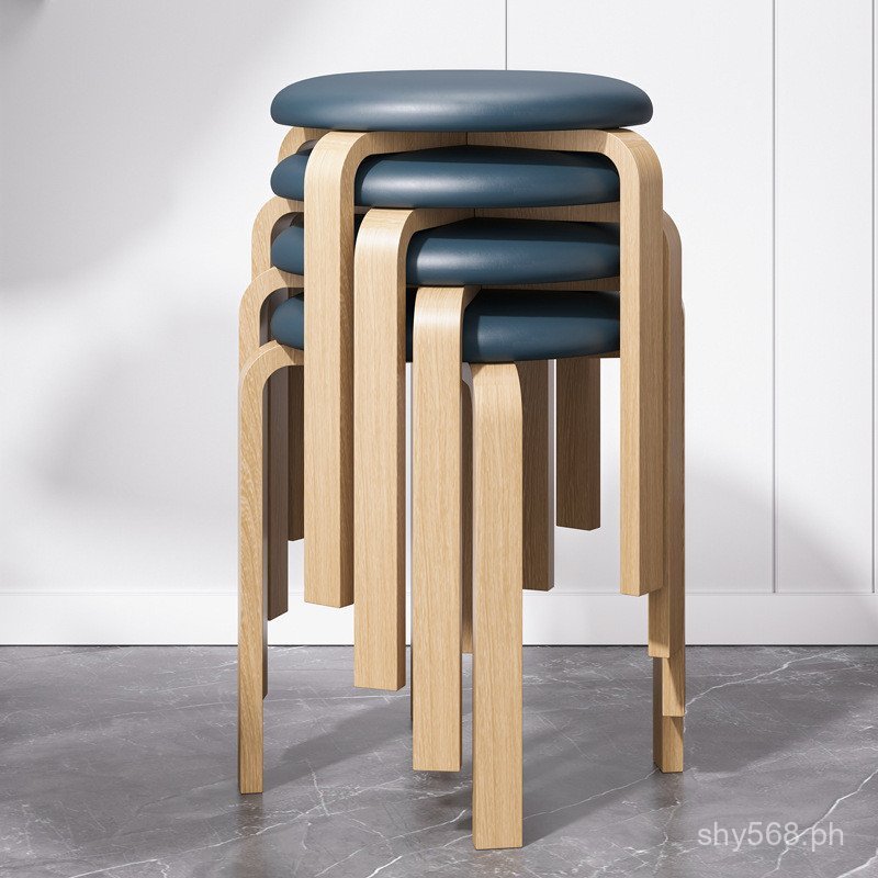 Stackable Stool Modern Dining Table Stool Living Room Light Luxury Home ...