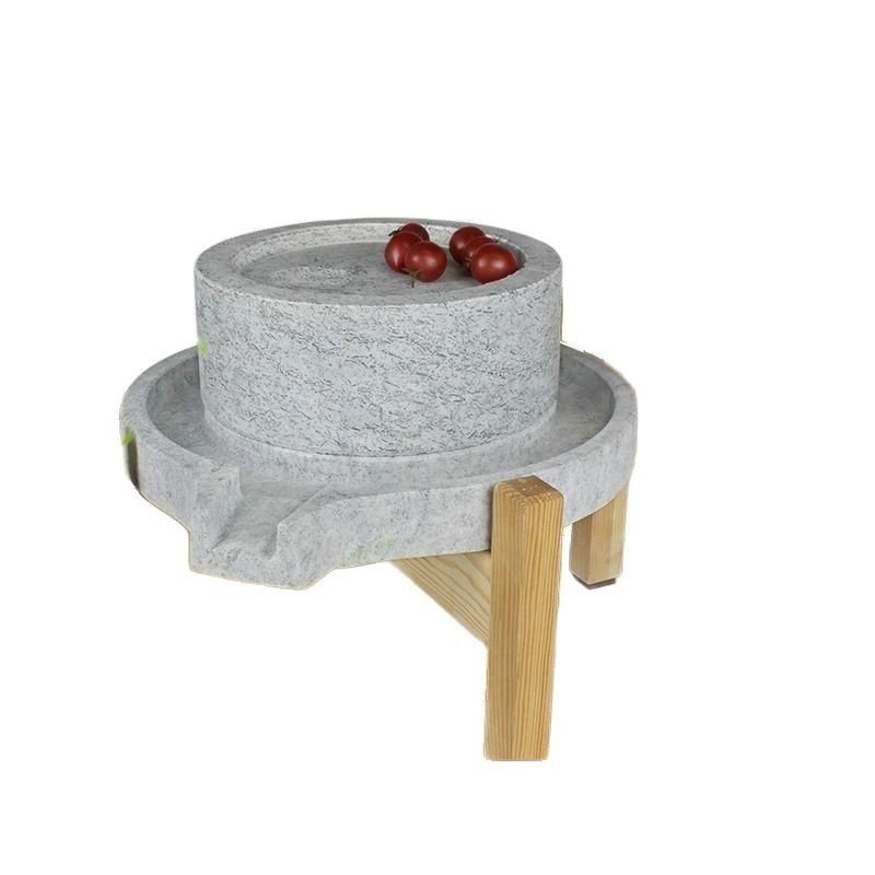 Hand-Pushed Small Stone Mill Household Small Stone Mill Handmade ...