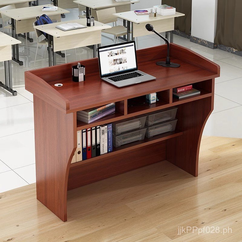 Modern Speaking Lectern for Conference Room, Teacher School Small ...