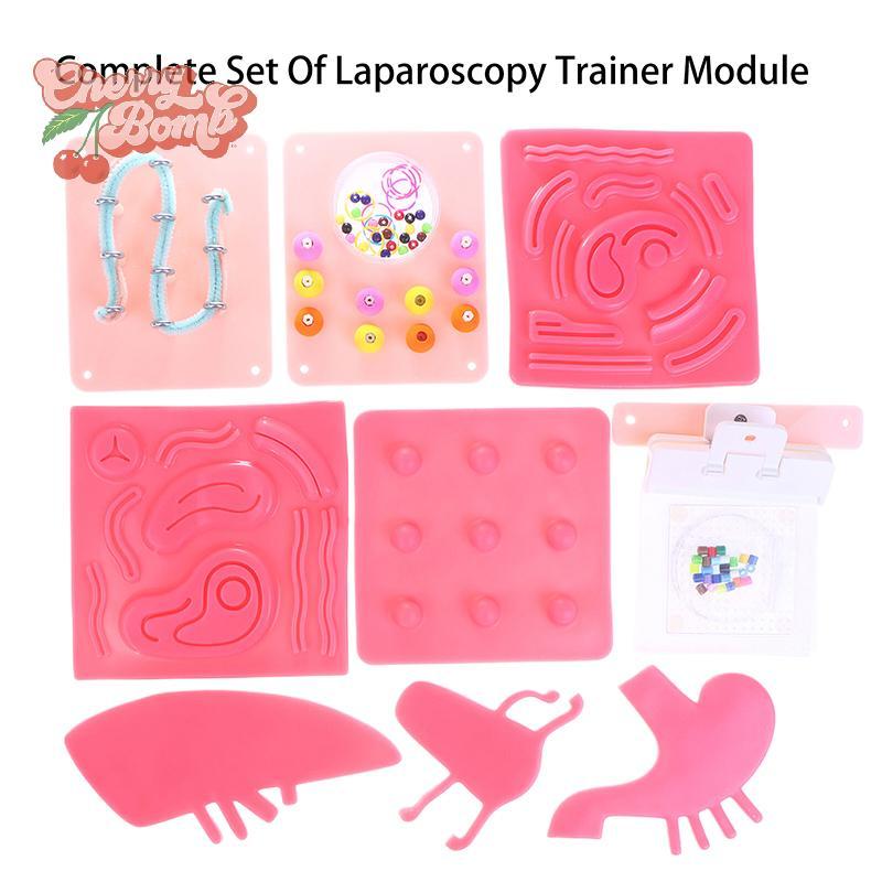 (Cherry Bomb) Complete Set Of Laparoscopy Trainer Module Laparoscopic ...