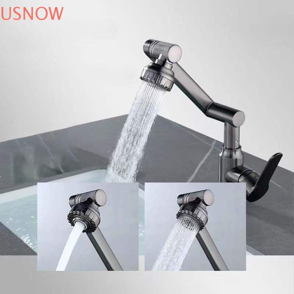 USNOW Robotic Arm Faucet, Universal Adjustable Dual Mode Faucet, Easy ...