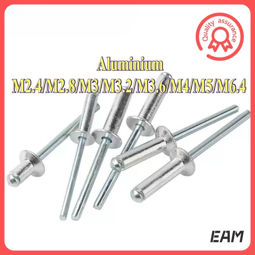 SS Blind Rivets / Stainless Blind Rivet / Pop Rivet SUS M2.4/M2.8/M3/M3 ...