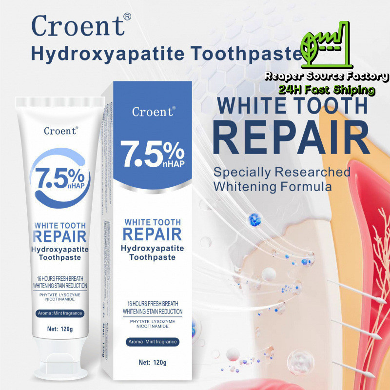 2025 NEW 7.5% Hydroxyapatite Toothpastes for Enamel Protection and ...