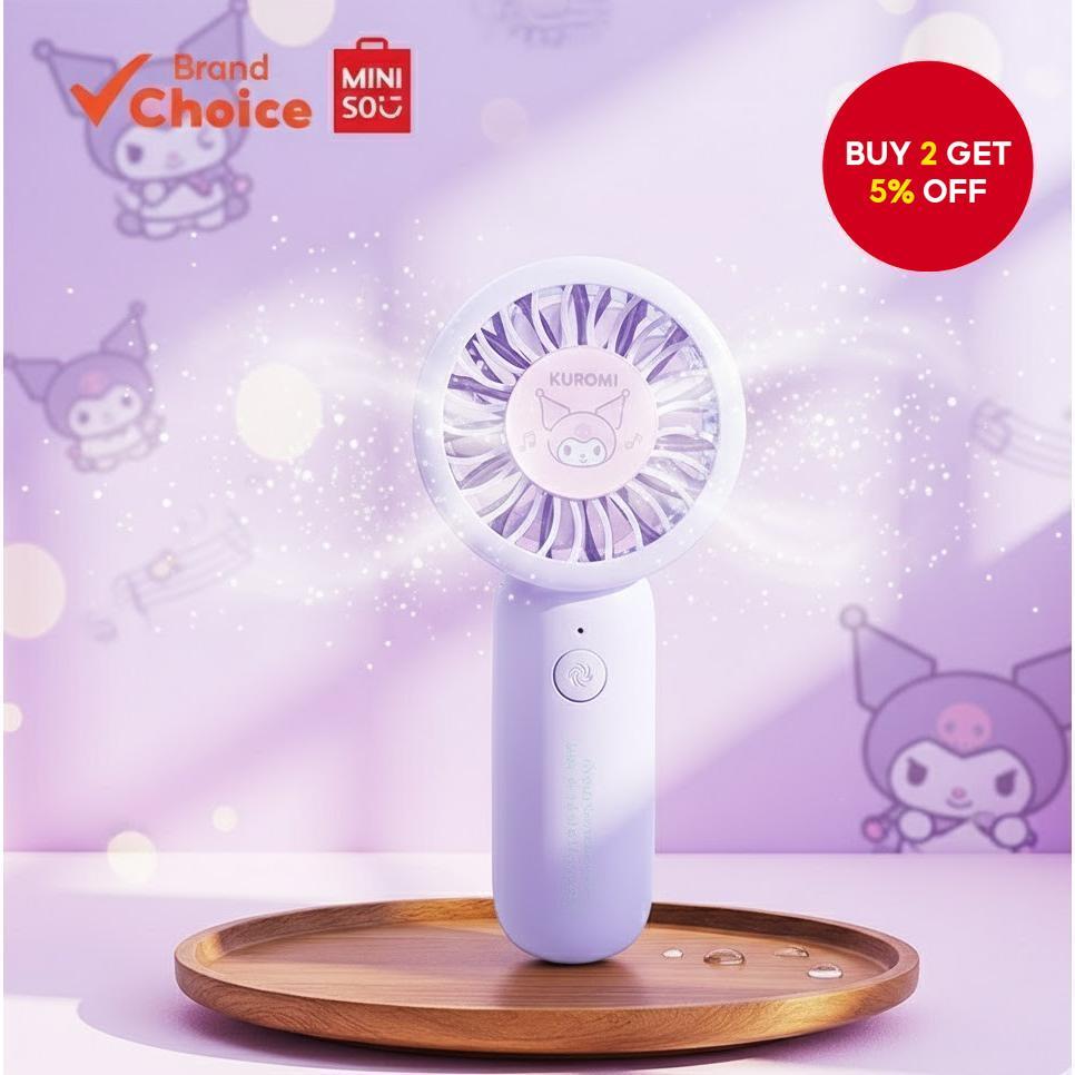 MINISO sanrio collection - hello kitty & kuromi mini portable usb ...