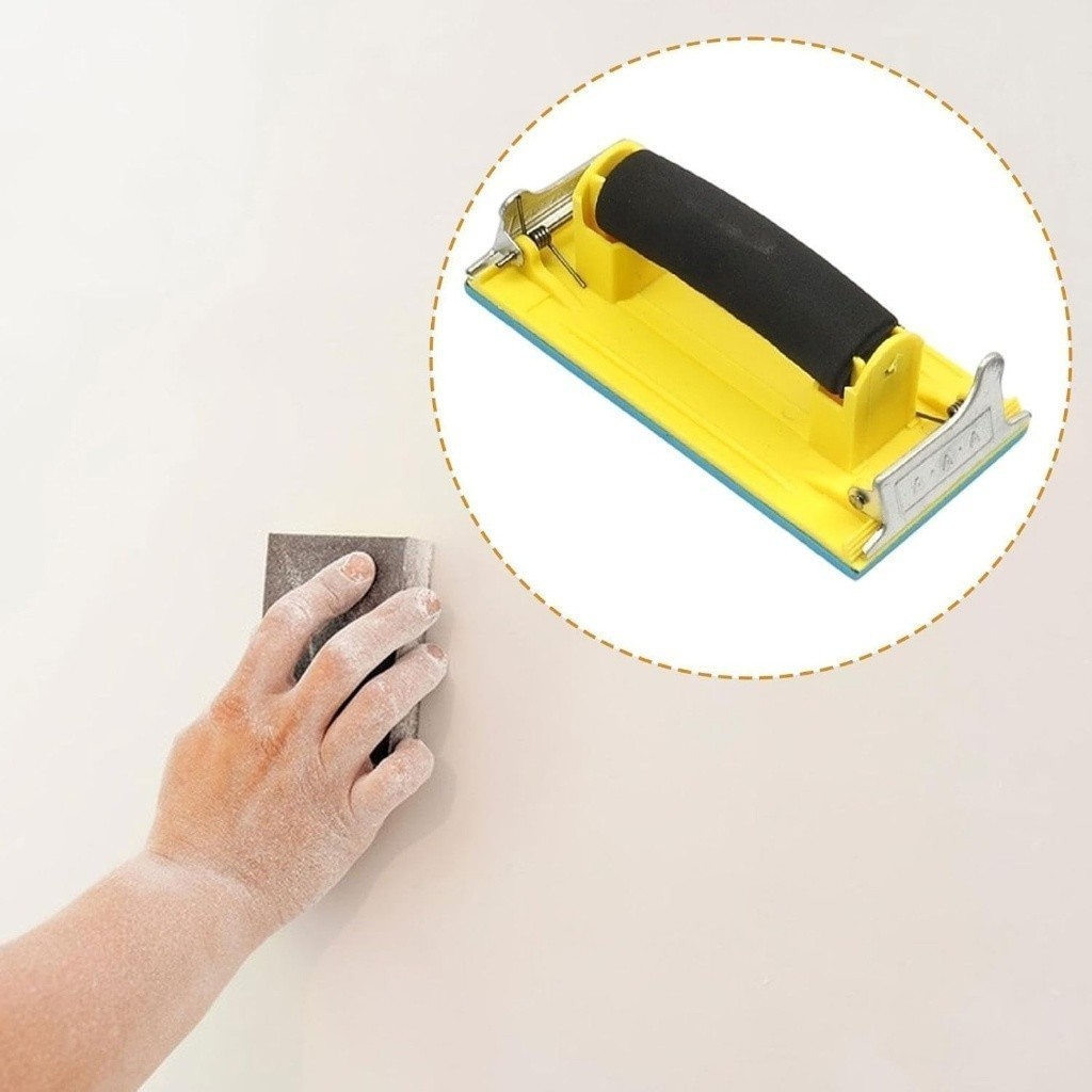 Handheld Sandpaper Sheet Frame Holder Polishing Wall and Floor ...