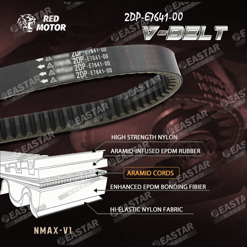 V-BELT 2DP NMAX V1 2DP-E7641-00 | Shopee Philippines