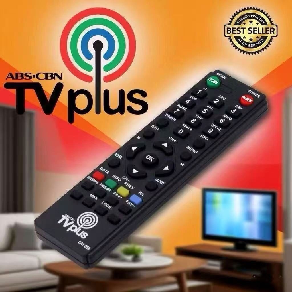 TV Plus Remote Control for ABS-CBN,Universal Replacement for Old, New ...