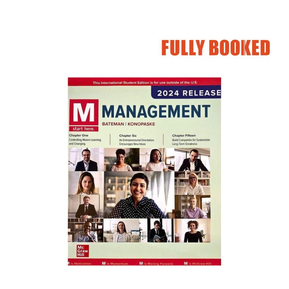 M: Management, 2024 Release (Paperback) by Thomas Bateman, Robert ...