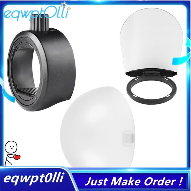 ^eQQ^Dome Diffuser Bounce Card Flash Adapter Kit for Camera Flash ...
