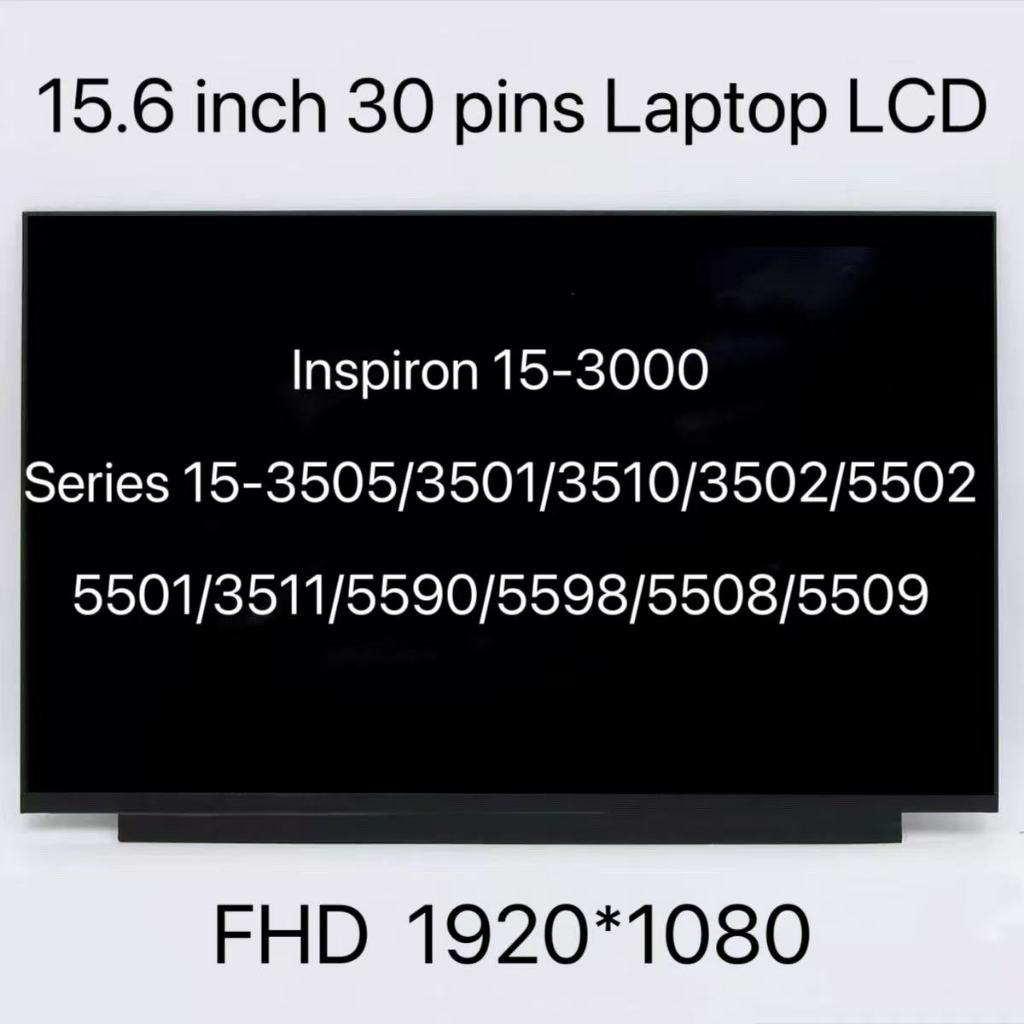 15.6 inch 30 pins Laptop LCD DELL Inspiron 15-3000 Series 15 3505 3501 ...