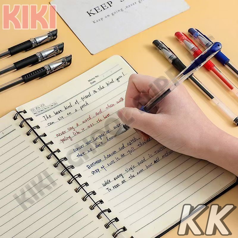 KK Business Neutral Pen 0.5mm Office Signature Pen Black/Blue/Red ...