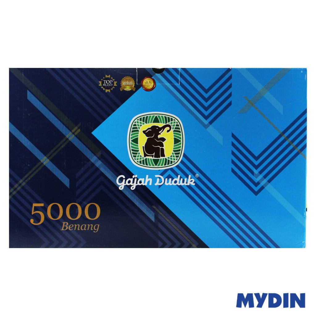 Gajah Duduk Pelikat 5000 Benang Box (5pcs) - Assorted Design | Shopee ...