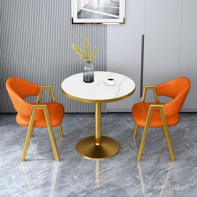 Balcony Table and Chair Set for Discussion, Small Round Table for ...