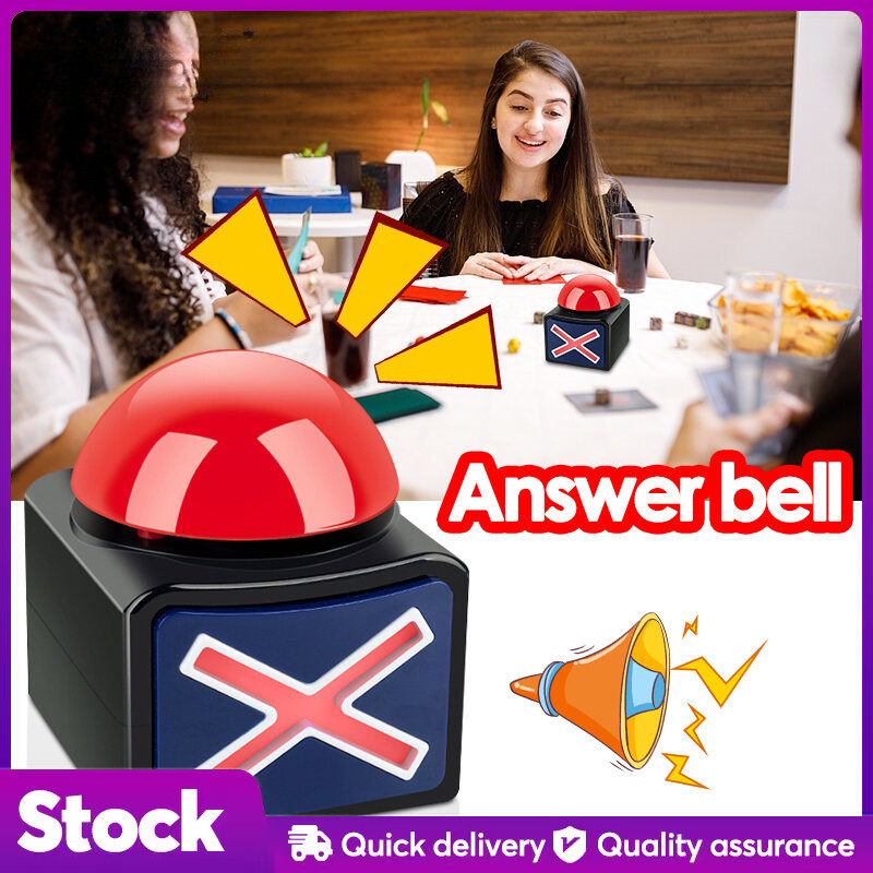 Game Show Buzzer System - Answer Buzzers with Sound & Light for Quiz ...