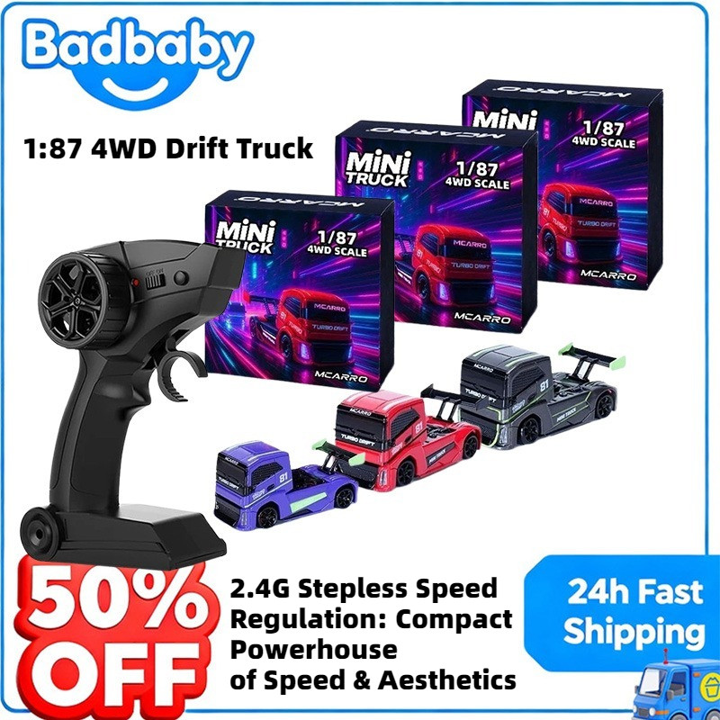 MCARRO 1:87 MC081 Rc Car Mini 4wd High-speed Drift Racing Cars 2.4G ...