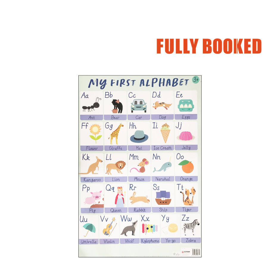 My First Alphabet Wallchart | Shopee Philippines