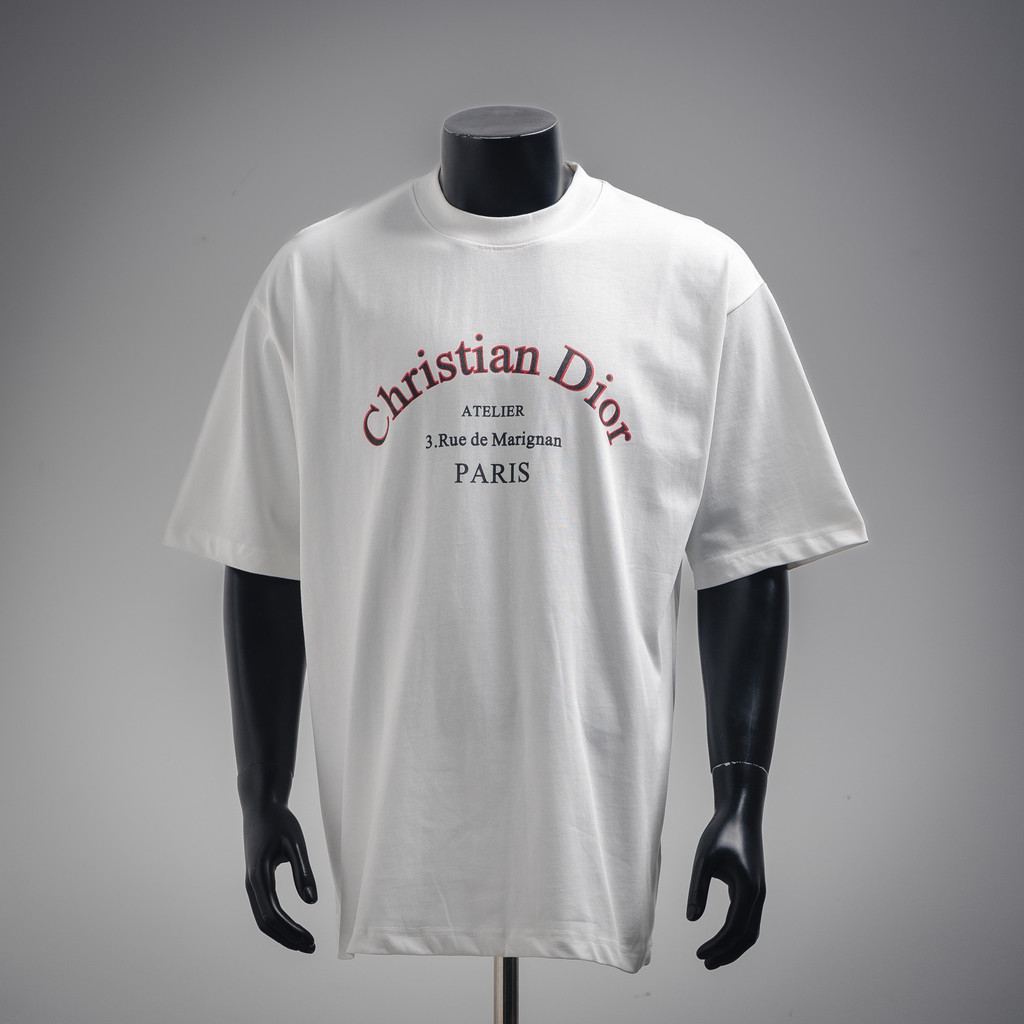 Dior/DIOR/2026Early Spring New Short Sleeve T T-Shirt Men's Women's ...