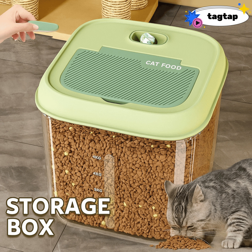INNEW Storage Box, Bug Resistant Transparent Rice Barrel, Bin ...