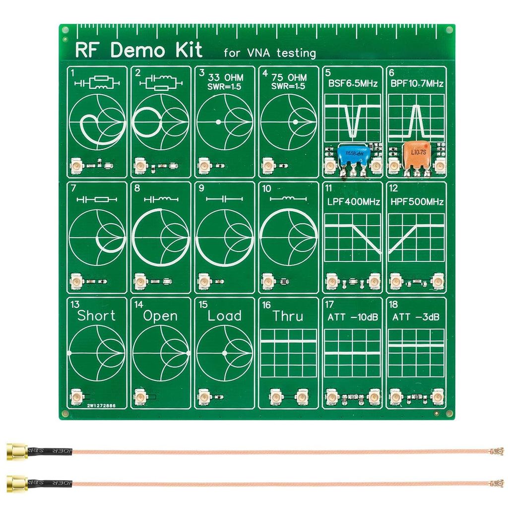 HavenDomicile Kit demo rf, scheda di prova dell'analizzatore di rete