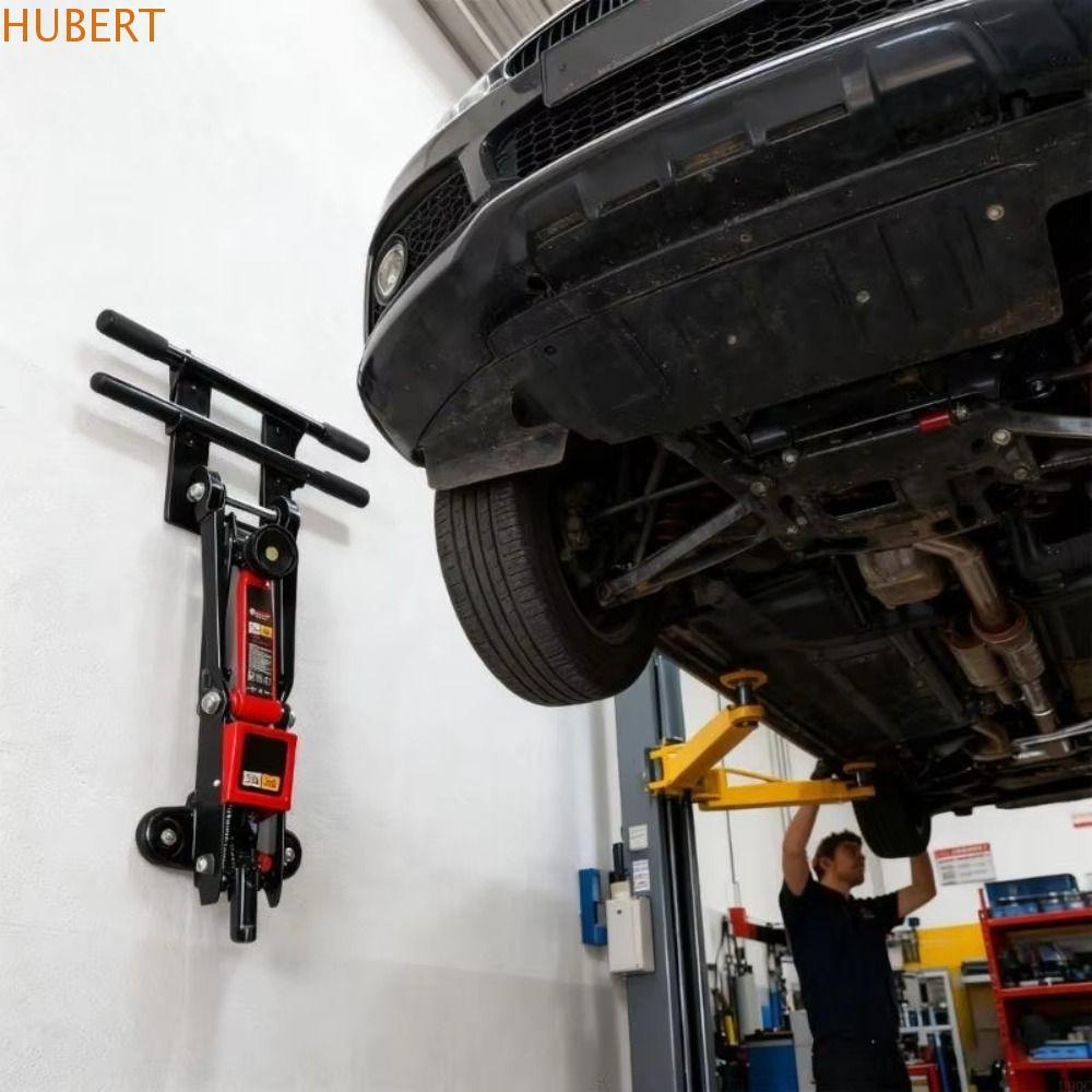 HUBERT 2pcs Wall Mount Bracket, Heavy Duty Steel Double Hook Design ...