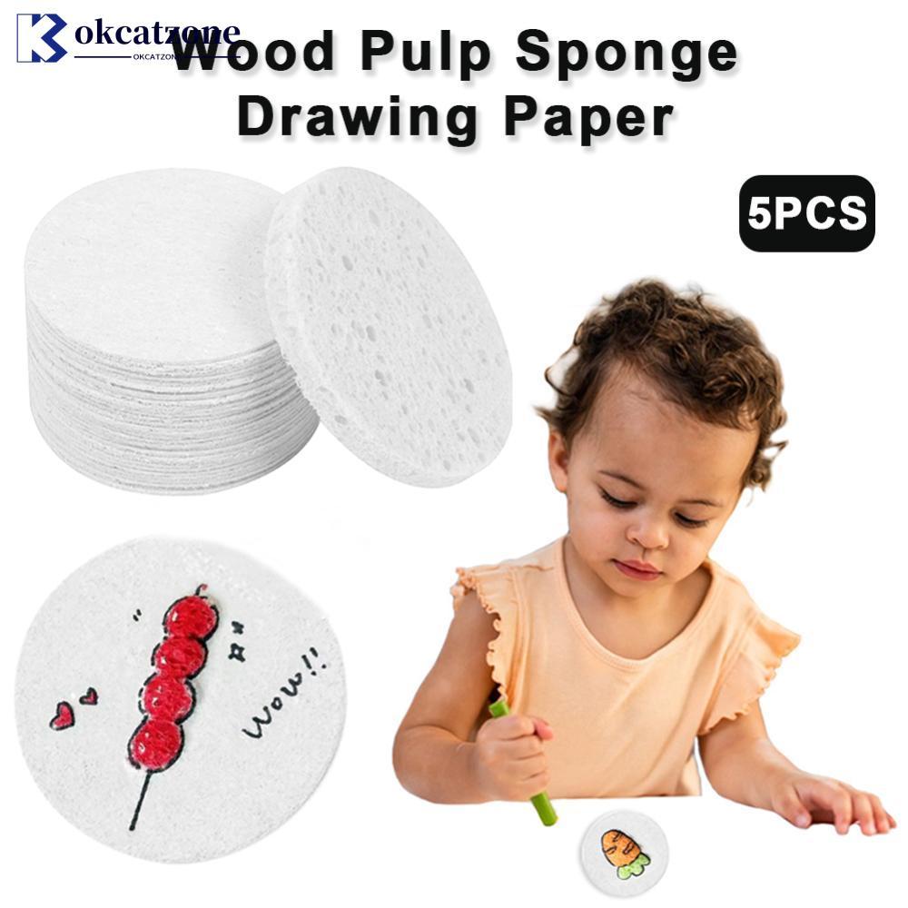 OKCATZONE 3D Drawing Magic Canvas Sponge Water-Activated Swelling Kids ...