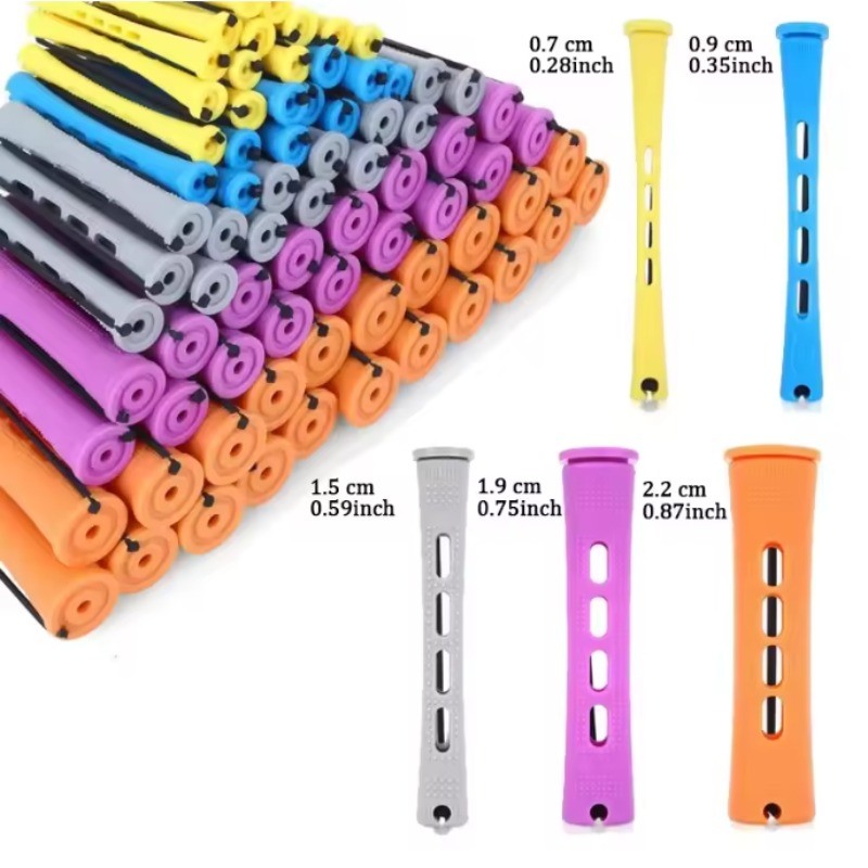 12pcs HAIR PERMING Curling ROD ROLLERS Hair Tools Rod Curler Roller ...