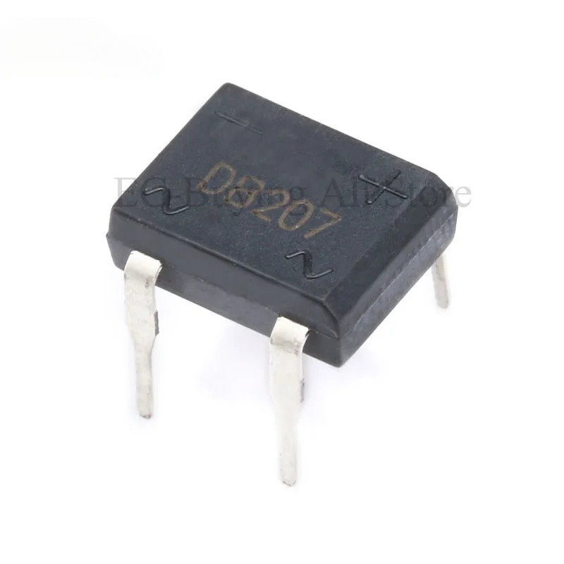 10pcs DB207 DIP SMD DIP-4 Bridge Rectifiers 1000V 1A 1.5A 2A DB157 ...