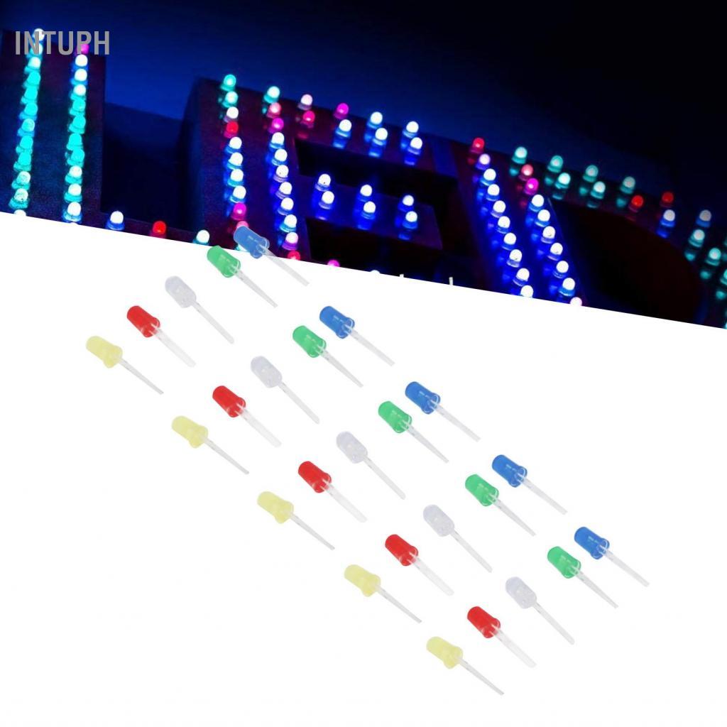 Intuph LED Diodes Quick Distinguish Round Low Heat Stable Light ...