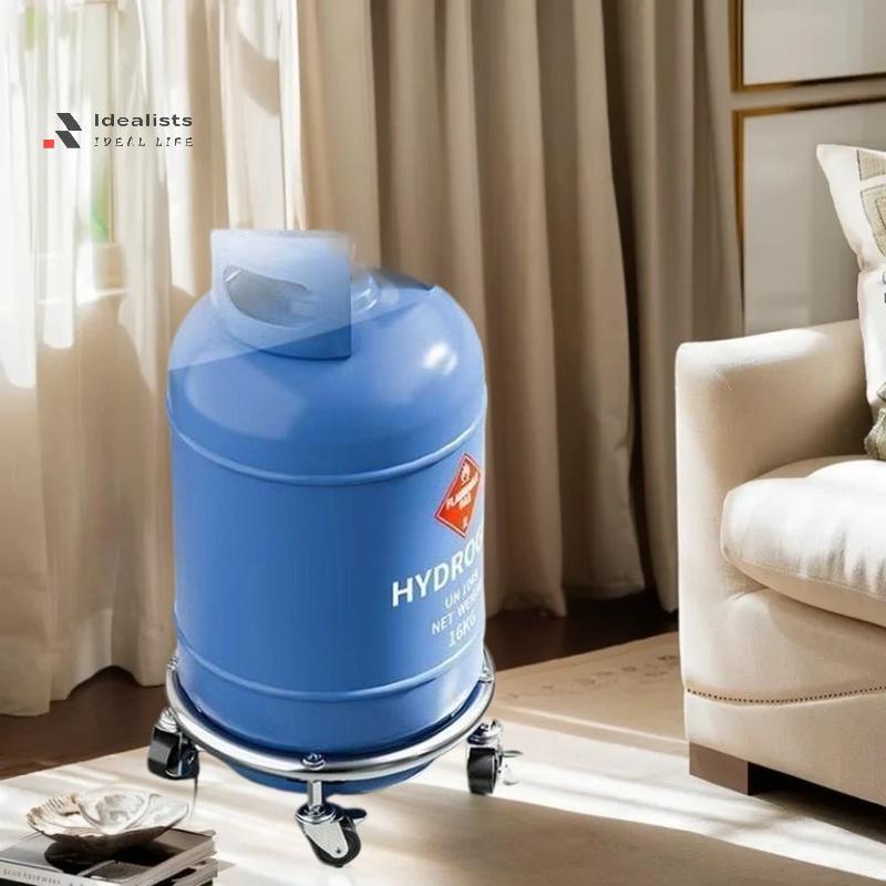 Idealists Cylinder Base Tank Tray Gas Tank Fixed Degree Rotatable Gas ...
