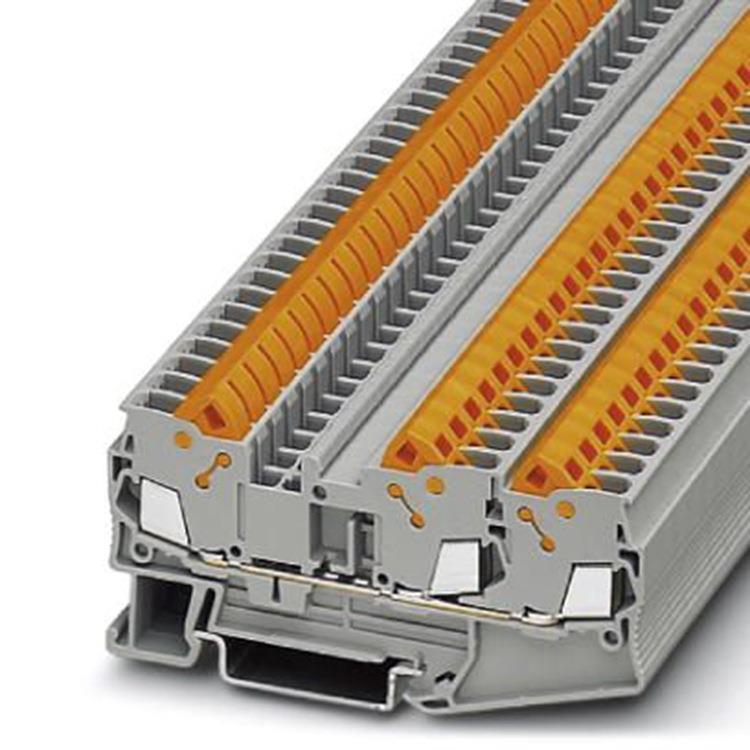 Phoenix Terminal Block2.5Square Quick Connect Gray Phoenix Terminal-QTC ...