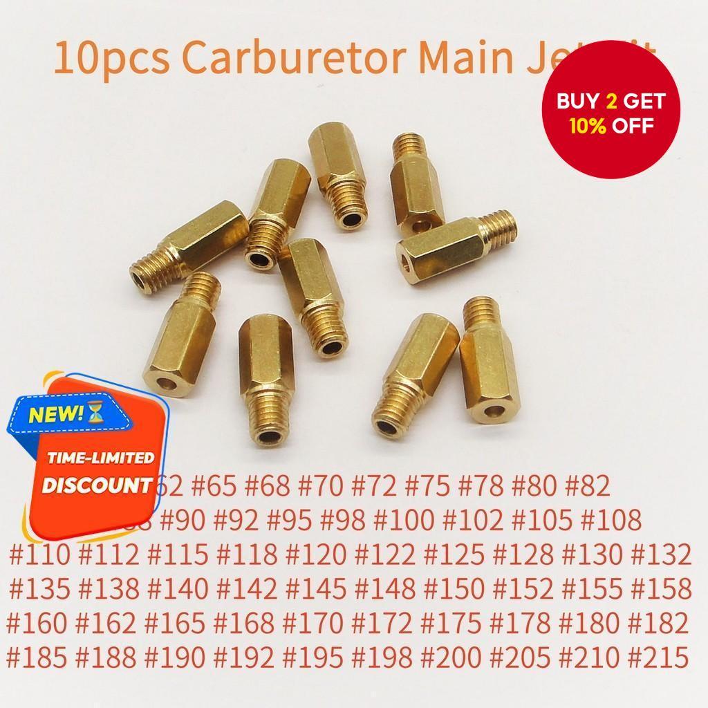 CSP Main Jet Kit For Keihin CVK PE Carburetors – 10 Pieces Per Set – Choose Your Sizes – ATV/Moto