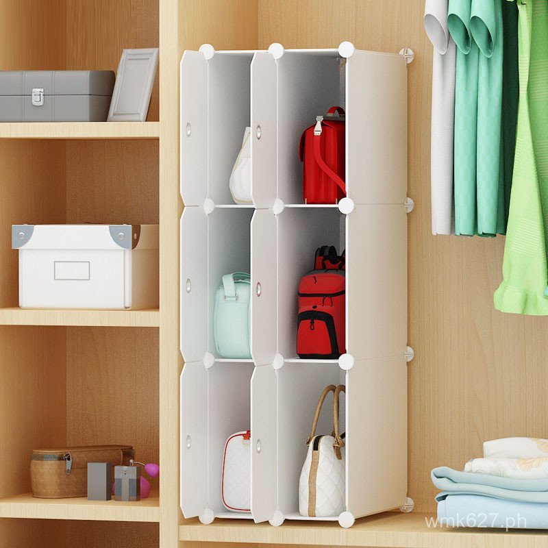 Bag Rack Storage Cabinet Partition Combination Cabinet Bag Floor ...