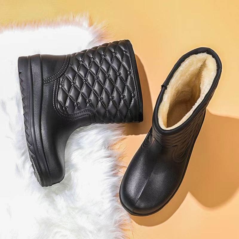 Women's Fleece Lined Waterproof Boots Cheap Womens Lined Waterproof Boots  Factory Sale Womens Wide Width